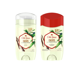 สูตรใหม่ หวาน ยิ่งขึ้น Old Spice Oasis Fresher กลิ่นวานิลา กล้วยไม้ องุ่น พืชพันธุ์ในทะเลทราย ลึกลับชวนให้น่าค้นหา