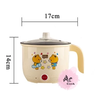 (ลูกค้าใหม่ 1 บาท) หม้อเคลือบเทปล่อน สแตนเลส หม้อไฟฟ้าขนาดเล็ก