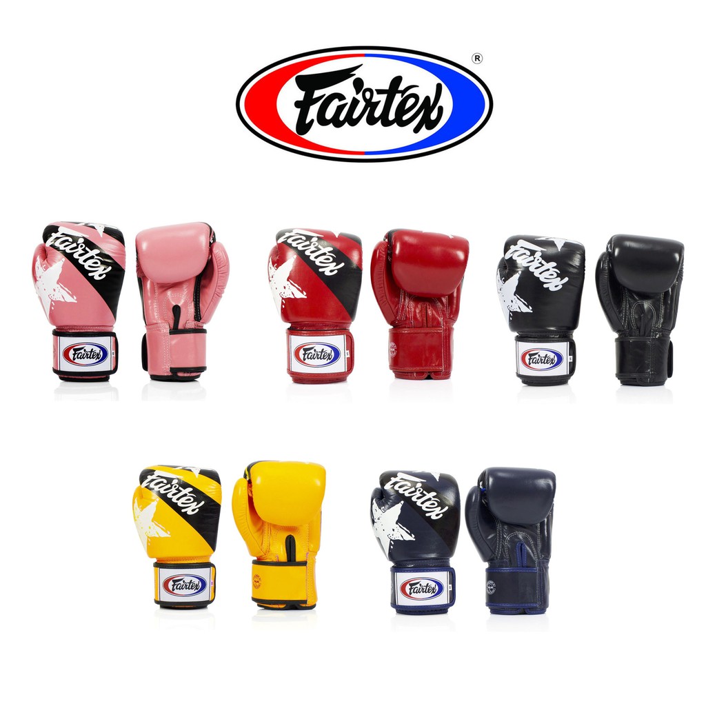นวมชกมวย Fairtex Muay Thai Boxing Gloves With Nation Print - BGV1N
