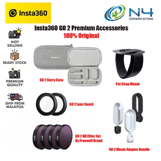 Insta360 Go 2 อุปกรณ์เสริม Go2 Go2 ND ชุดฟิลเตอร์ Go2 Pet Mount Go2 Mount อะแดปเตอร์ Bundle Go 2 Ac