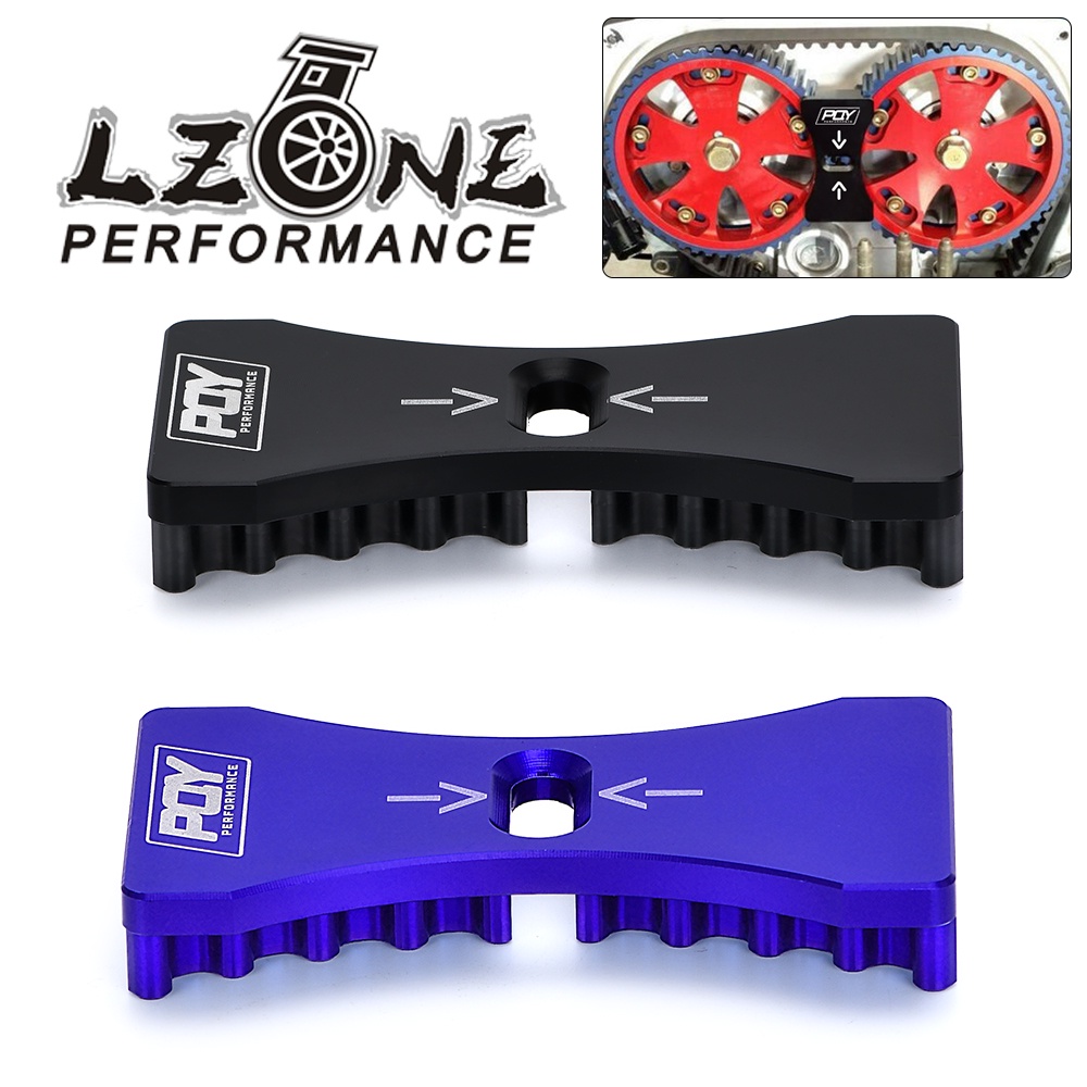 LZONE - Aluminum Engine Cam Gear Lock Timing Belt Install For Mitsubishi Lancer 4G63 Dodge Kia JR-CG