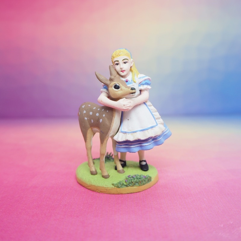 Alice in Wonderland -  Alice's Adventures in Figureland  Figure Gashapon - Alice & Fawn Deer