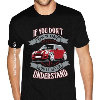 เสื้อยืด ผ้าฝ้าย พิมพ์ลาย Mini Cooper Owner ขนาดใหญ่ สไตล์คลาสสิก สําหรับผู้ชายS-5XL