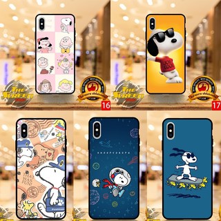 เคสสกรีนลาย Snoopy iphone X ix / XS / XR / Xs Max / 11Pro Max / 11 pro / i11 Iphone11