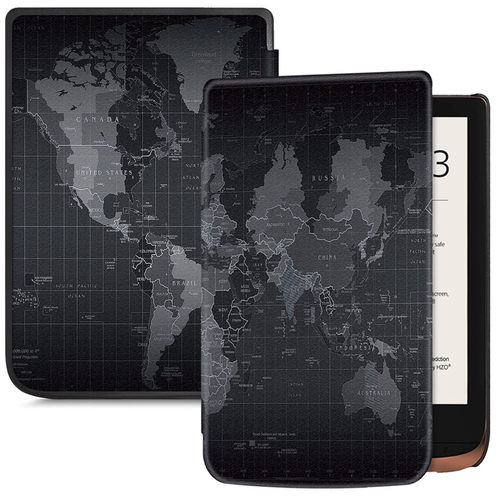 Pocketbook Touch Lux 4 5/Touch HD 3/Basic 4/Basic Lux 2/Pocketbook 633 Color 2020 e-Reader Slim Case