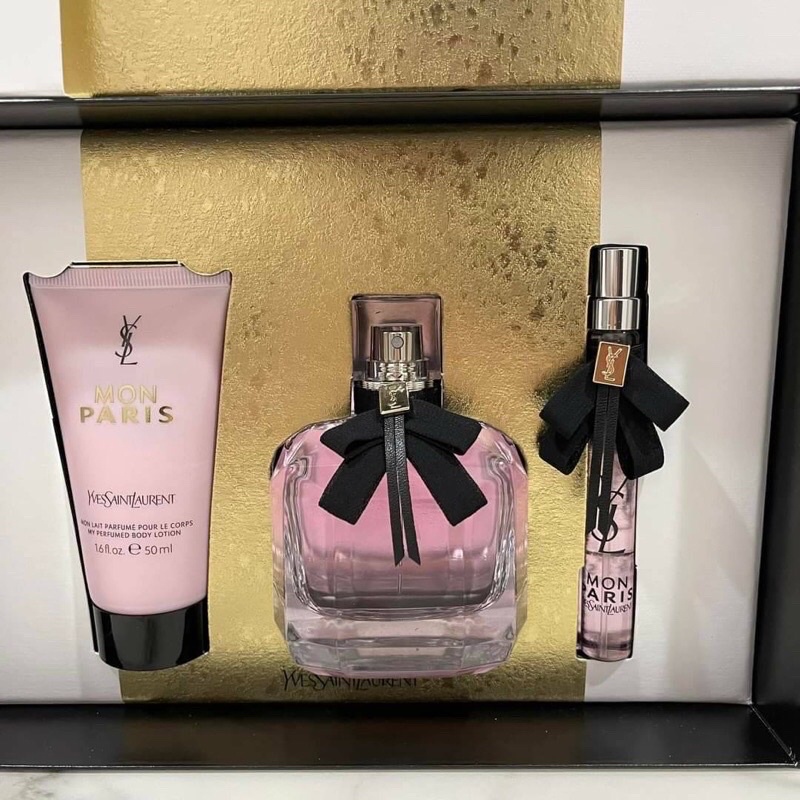 YSL Mon Paris EDP  ฮอลลิเดย์ 2021 เซ็ท 3 ชิ้น