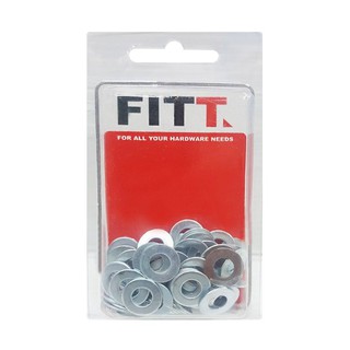 FITT 6MM FLAT WASHER 50G แหวนอีแปะ FITT 6 มม. 50 กรัม สกรู, น๊อตและแหวน อุปกรณ์ยึดติด เครื่องมือช่างและฮาร์ดแวร์ FITT 6M