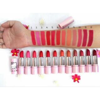 Hello Kitty 💋💄💄💄 
✔️ลิปสติก เนื้อกึ่งแมต