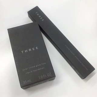 ขายคู่ รองพื้น+อายไลเนอร์ Three ของแท้ 100% ของใหม่จากห้างฉลากไทย!