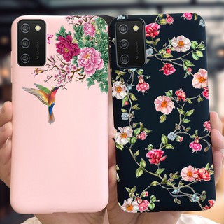 เคสโทรศัพท์ TPU แบบนิ่ม ทรงสลิม กันกระแทก สีแคนดี้ สําหรับ Samsung Galaxy A03S A02s 2021 A025F