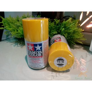 สีสเปย์ Tamiya TS-16 YELLOW 100ML