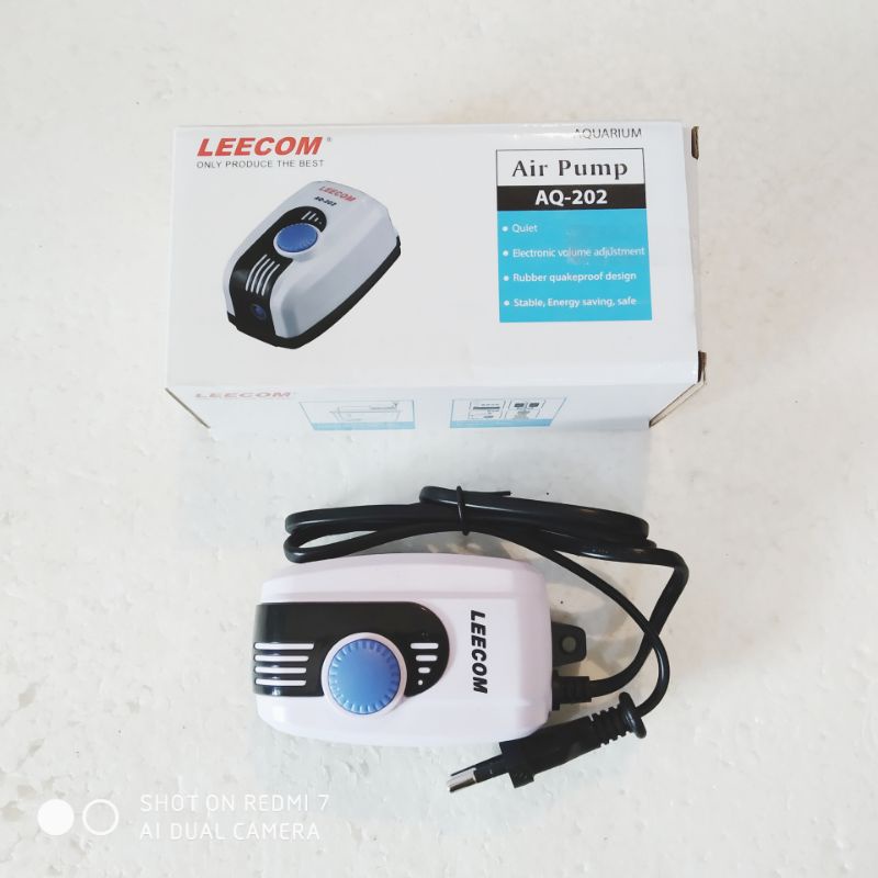 LeeCom AQ-202 ปั๊มลมเครื่องเติมอากาศ 1 รู
