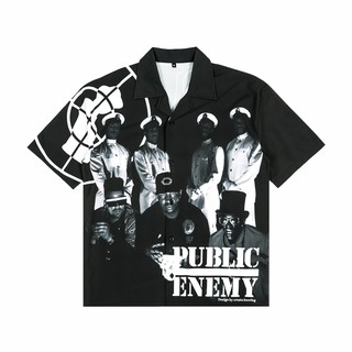 CREATE BOOTLEG PUBLIC ENEMY SHIRT BLACK