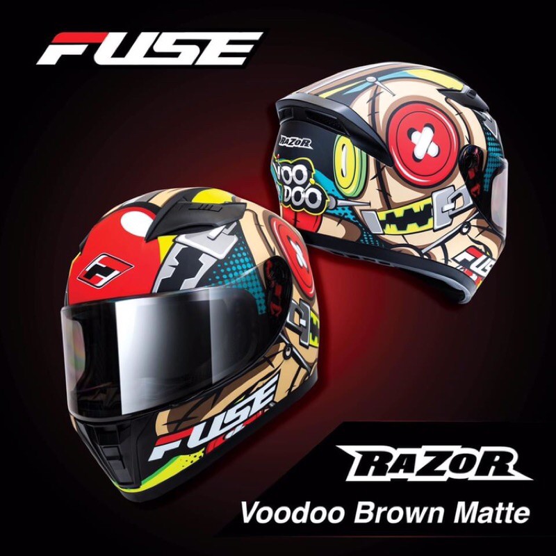หมวกกันน็อคFUSE RAZOR - puyminburi - ThaiPick