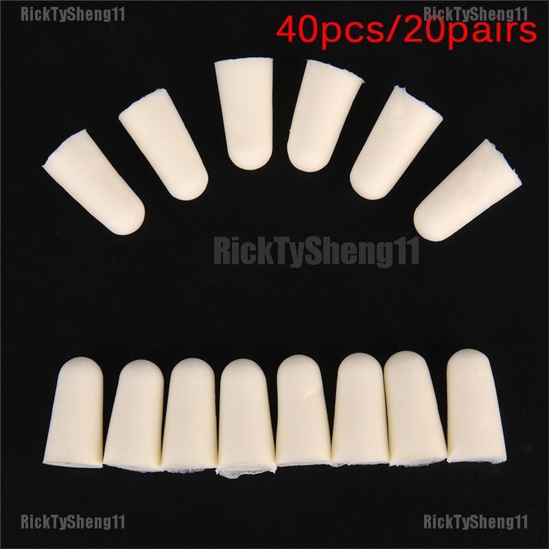 40Pcs//20Pairs Soft Foam Earplug Protector Travel Sleep Noise Reducer Ear Plug PT