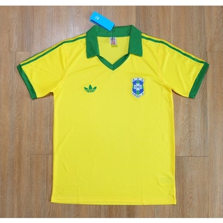 !!!เสื้อบอล ย้อนยุค ทีมชาติ บราซิล Brazil Retro Kit (พร้อมส่ง)