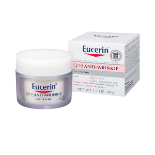 Eucerin Q10 Anti-Wrinkle Face Creme - 48g ครีมลดริ้วรอยลึก [แท้100%/พร้อมส่ง]