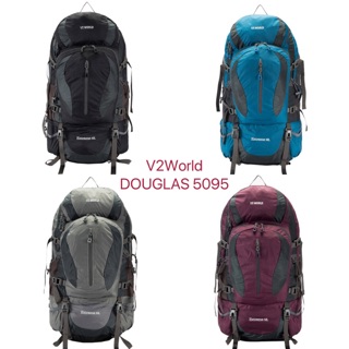 V2WORLD กระเป๋าเป้ รุ่น DOUGLA 5095 มี 4 สี ดูดีมีสไตล์ (RED, BLACK,GREY,BLUE)