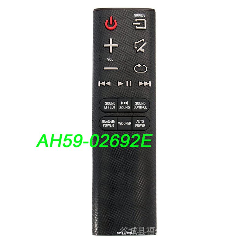 ใหม่ AH59-92692E รีโมทคอนโทรล Fit สําหรับ Samsung Audio Soundbar ระบบ PS-WJ6000 HW-J355 HW-J355/Za H
