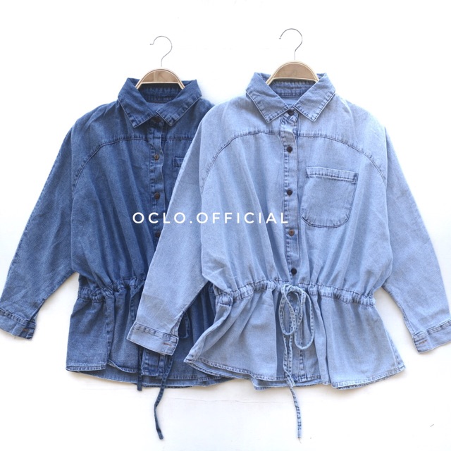 เสื้อเชิ้ตยีน Marina