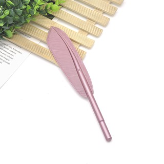 Cute Retro Feather Gel Pens Office School Students Writing Stationery Kids Birthday Gift