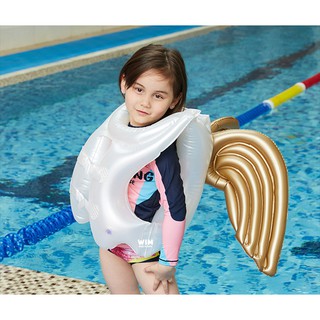 WIMPOOLFLOATS ห่วงยางแฟนซี ชูชีพเป่าลมปีกนางฟ้า