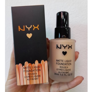 รองพื้น NYX matte liquid Foundation M521