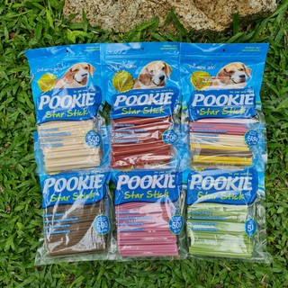 Pookie ปุ๊กกี้ขนมขัดฟัน 500 กรัม