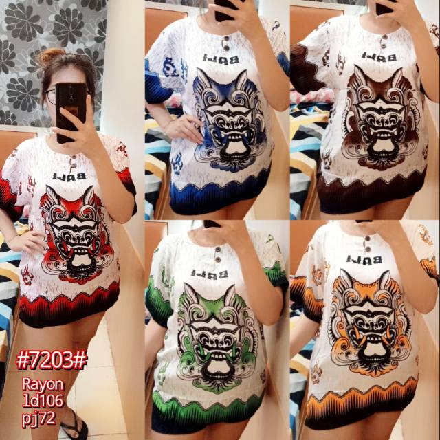 As7203 เสื้อบาติกบาติก bali