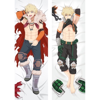 Boku No My Hero Academia Bakugou Katsuki ปลอกหมอน คอสเพลย์ Dakimakura กอดร่างกาย ของขวัญ