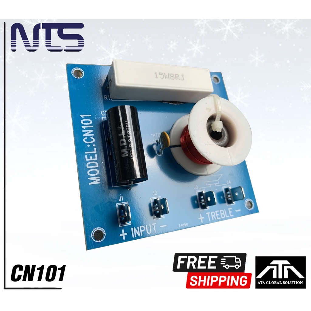 NTS CN101 2.5KHZ NETWORK เน็ตเวิร์คลำโพง CN 101 เน็ตเวิร์ค เน็ตเวิร์คเสียงแหลม