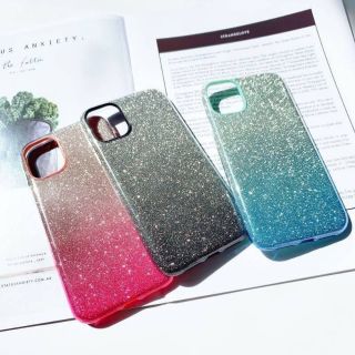 เคสกากเพชรไล่สี รุ่นip12/ip12pro/ip12pro max/iphone11/iphone11pro/iphone11pro max