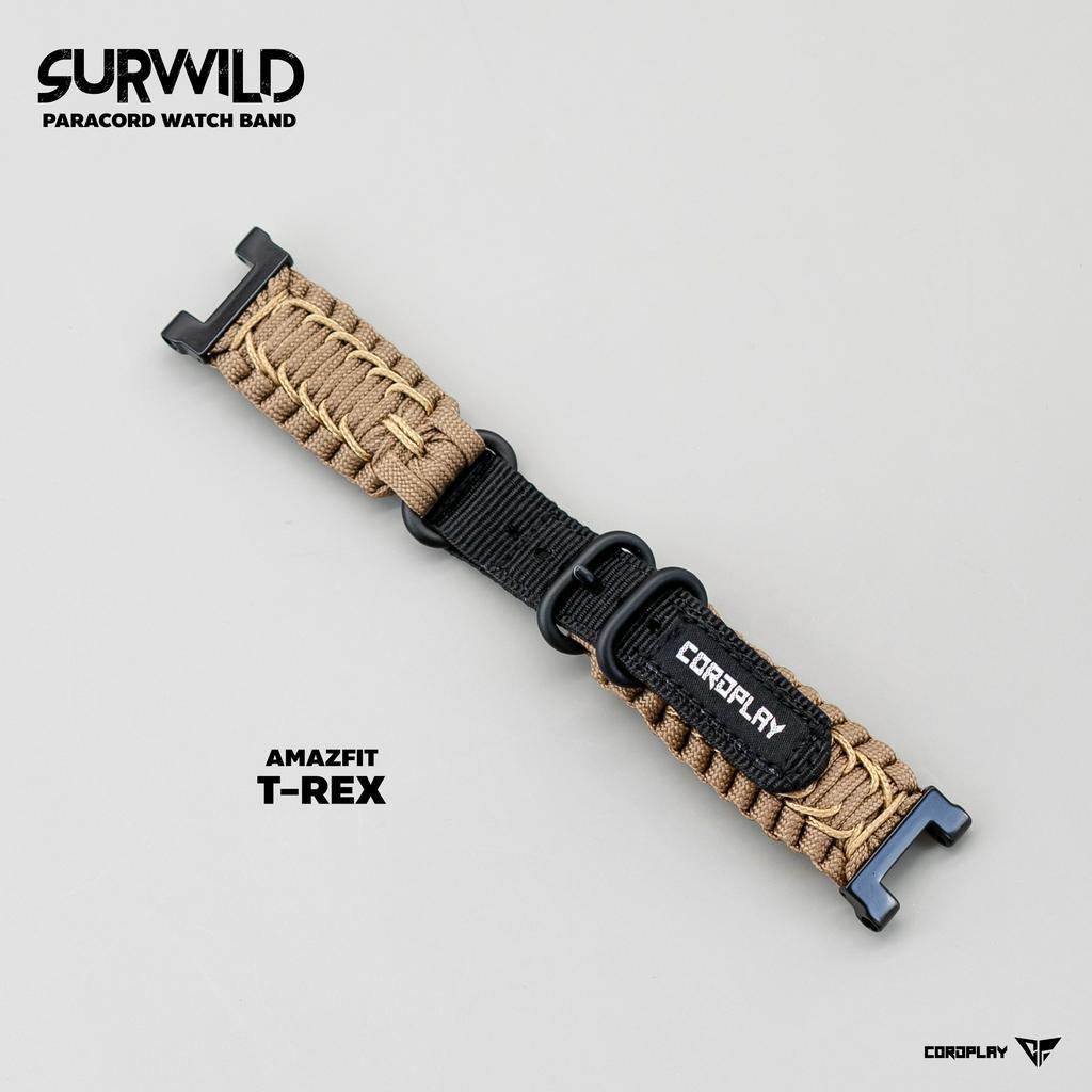 สายนาฬิกา SURWILD สำหรับ AMAZFIT T-REX / T-REX PRO  [[ ใส่กับ T-REX 2 ไม่ได้!!! ]]