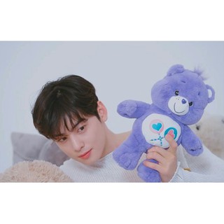 ตุ๊กตาหมี  care bear ของแท้จากเกาหลี แบบ ChaEunwoo ชาอึนอู