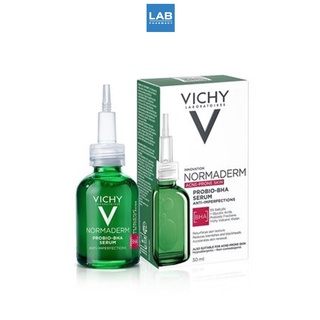 VICHY Normaderm  Probio-BHA Serum 30ml - วิชี่ นอร์มาเดิร์ม โปรไบโอ-บีเฮชเอ เซรั่มบำรุงผิวหน้า คุมความมันส่วนเกินและจัดการปัญหาสิว 1 ขวด บรรจุ 30 มล.