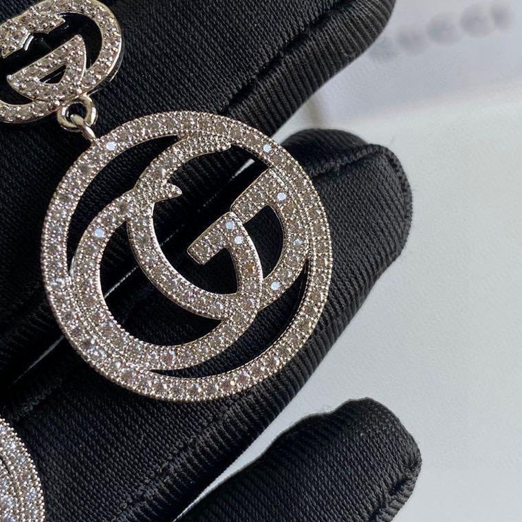 Guqi earrings Gucc1 Gucc1 earrings to create a beautiful to cry because ...