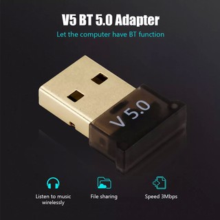 USB Bluetooth 5.0 Adapter Dongle CSR 4.0 Audio Receiver Transmitter For Computer