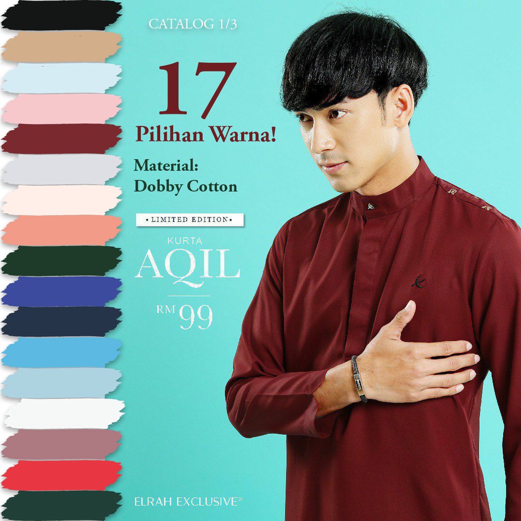 KURTA AQIL - Elrah Exclusive (Catalog 1/3)