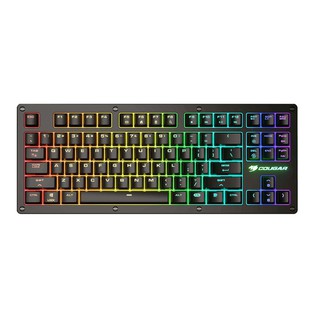 COUGAR  KEYBOARD (คีย์บอร์ด) PURI TKL RGB (MECHANICAL BLUE SWITCH) (EN) (FREE KEYCAP)