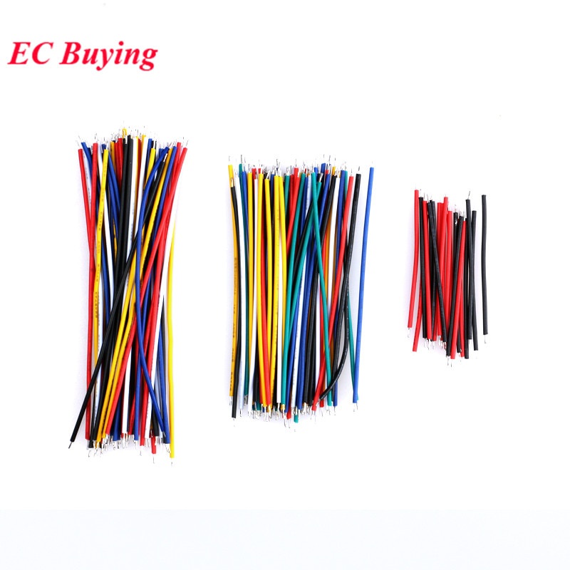 สายเคเบิลบัดกรี PCB สองหัว 24 หัว 5 8 10 ซม. รวม 13 แบบ*10 ชิ้น 130 ชิ้น