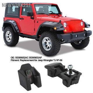 Joy Moto ตัวยึดสลักฝากระโปรงหน้าเครื่องยนต์ 55395652Ac แบบเปลี่ยน สําหรับ Jeep Wrangler Tj 97‐06