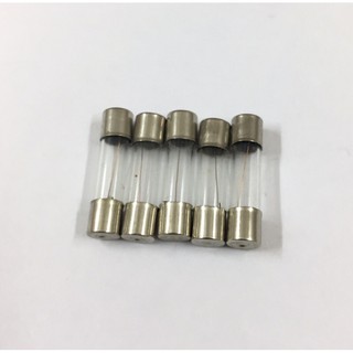 10ชิ้น ฟิวส์ หลอดแก้ว 2แอมป์ Fuse 2A High Class Glass Fuses ขนาด5x20mm. ยี่ห้อ Philip อะไหล่อิเล็กทรอนิกส์