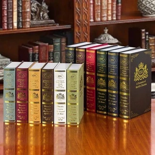 หนังสือตกแต่ง หนังสือปลอม Decor Book Classic พร็อพถ่ายรูปสไตล์คลาสสิค ลวดลายสวยงามคมชัด (CL RW)