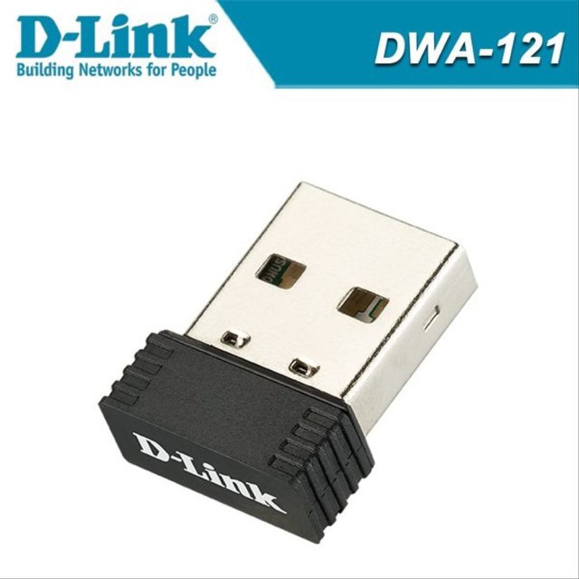 ตัวรับสัญญาณ Wifi Wireless USB Adapter D-LINK (DWA-121) N150 MINI ใช้ได้ทั้งโน๊ตบุ๊คและ PC