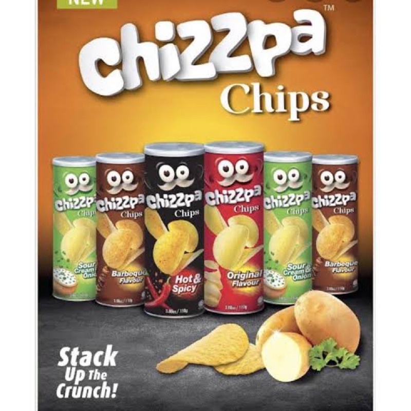 POTATO CHIZZPA CHIP🥔 ขนมเลย์จากประเทศมาเลเซีย มีหลายรสชาติให้เลืก