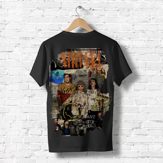 Nirvana Unplugged in New York TT-เสื้อเชิ้ต Nirvana วงวินเทจ อเมริกัน หลวมร็อค แขนสั้น f](