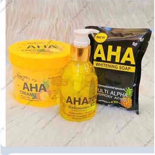 AHA Arbutin Cream ครีมกระุปก 500 กรัม ครีมเอเอชเอ (500มล.)แท้💯 (ภาพถ่ายสินค้าจริงจ้ะ) ราคาถูก ราคาส่ง ส่งฟรี!