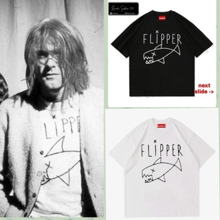 เสื้อยืด ลาย Nirvana BAND | เสื้อยืด Flipper | Kurt COBAIN | เสื้อผ้า ลายเพลงร็อคพังก์ DISTRO | Vintage พรีเมี่ยม สําหรับผู้ชาย ผู้หญิง | ผู้ใหญ่ เด็ก | ไม่โอเวอร์ไซซ์ สีดํา และสีขาว