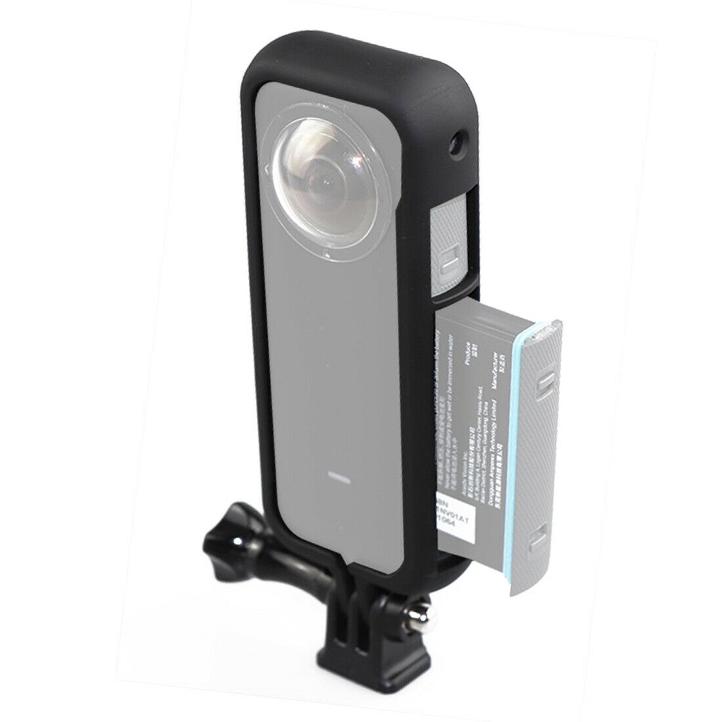 For Insta360 ONE X2 Protection Frame Vertical Expansion Adapter Mount Holder Border Cage Case Shell Sports Camera