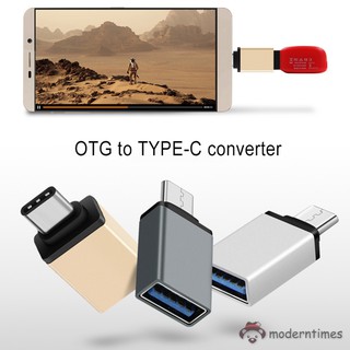 mt type - c to usb 3 . 0 otg อะแดปเตอร์แปลงสายเคเบิ้ล type c สําหรับ samsung huawe